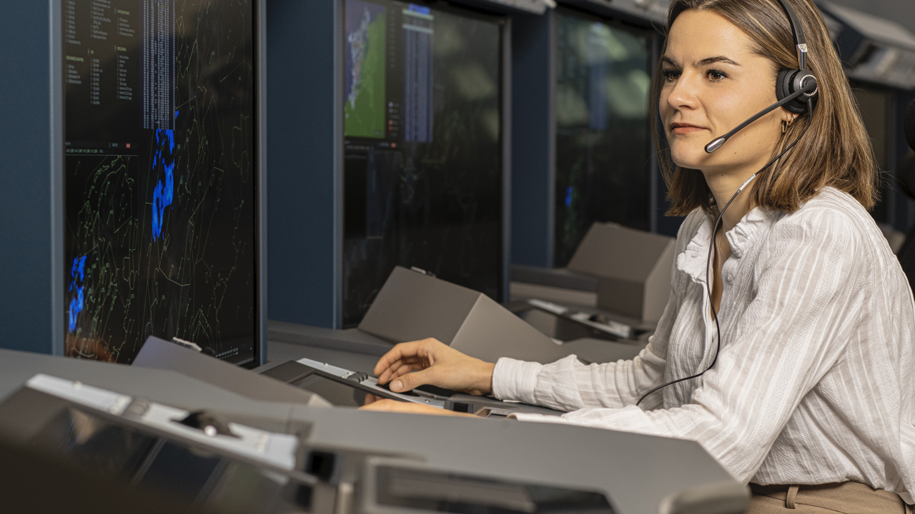 Student luchtverkeersleiding bij Operations