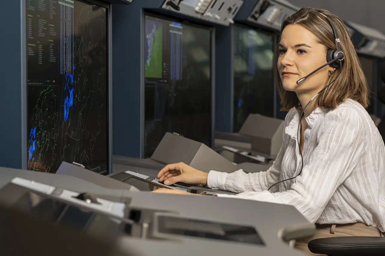 Student luchtverkeersleiding bij Operations