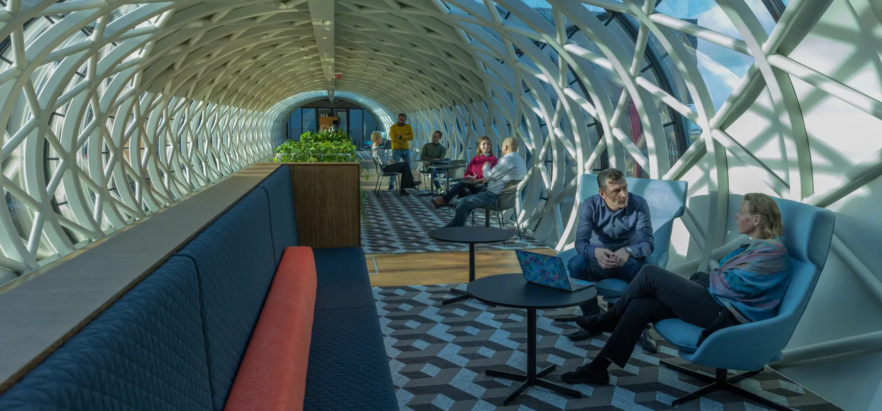 De afdeling Beheerteam bij LVNL