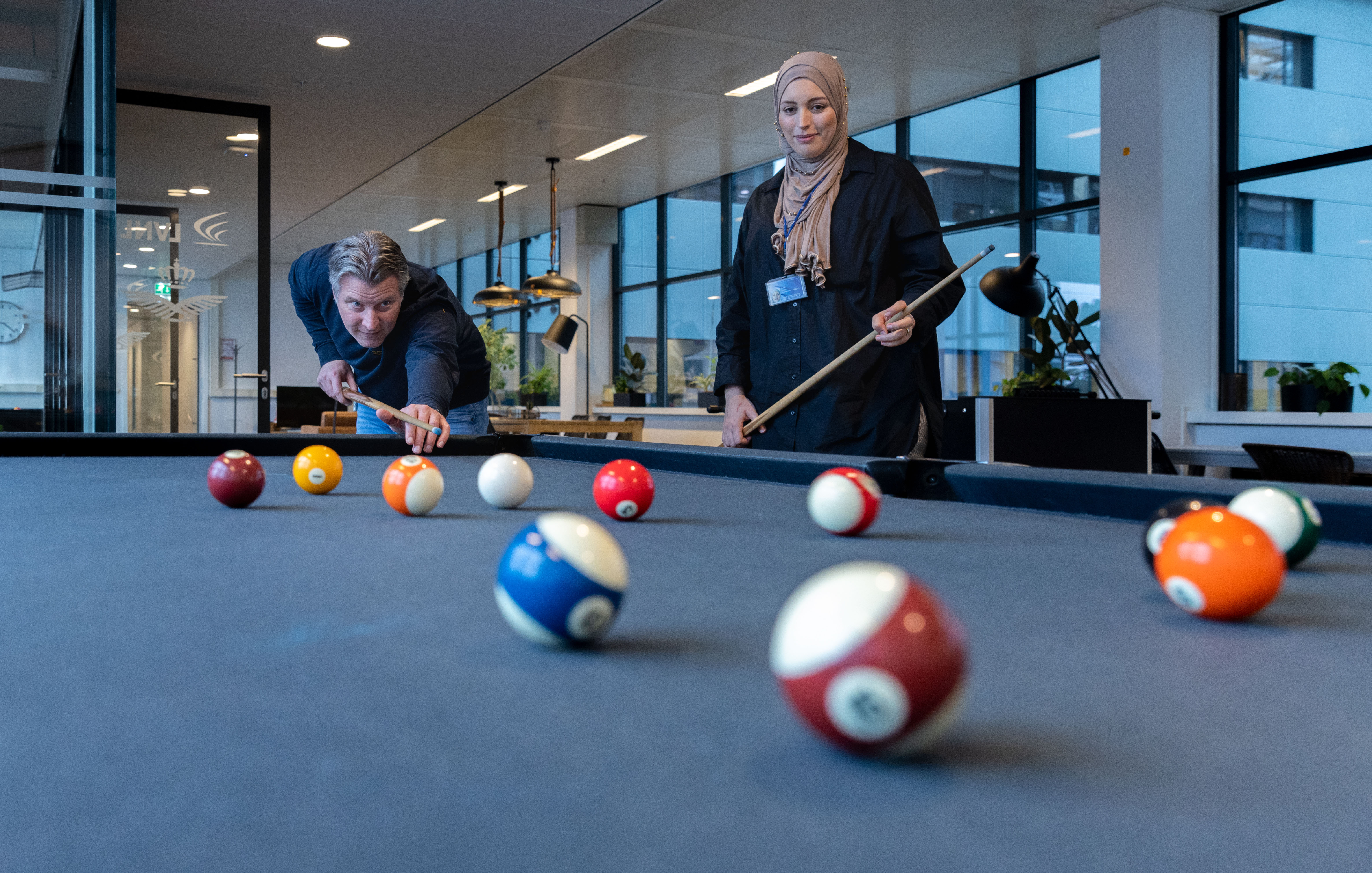 Ontmoeten en ontspannen bij LVNL