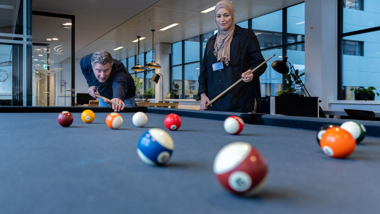 Ontmoeten en ontspannen bij LVNL