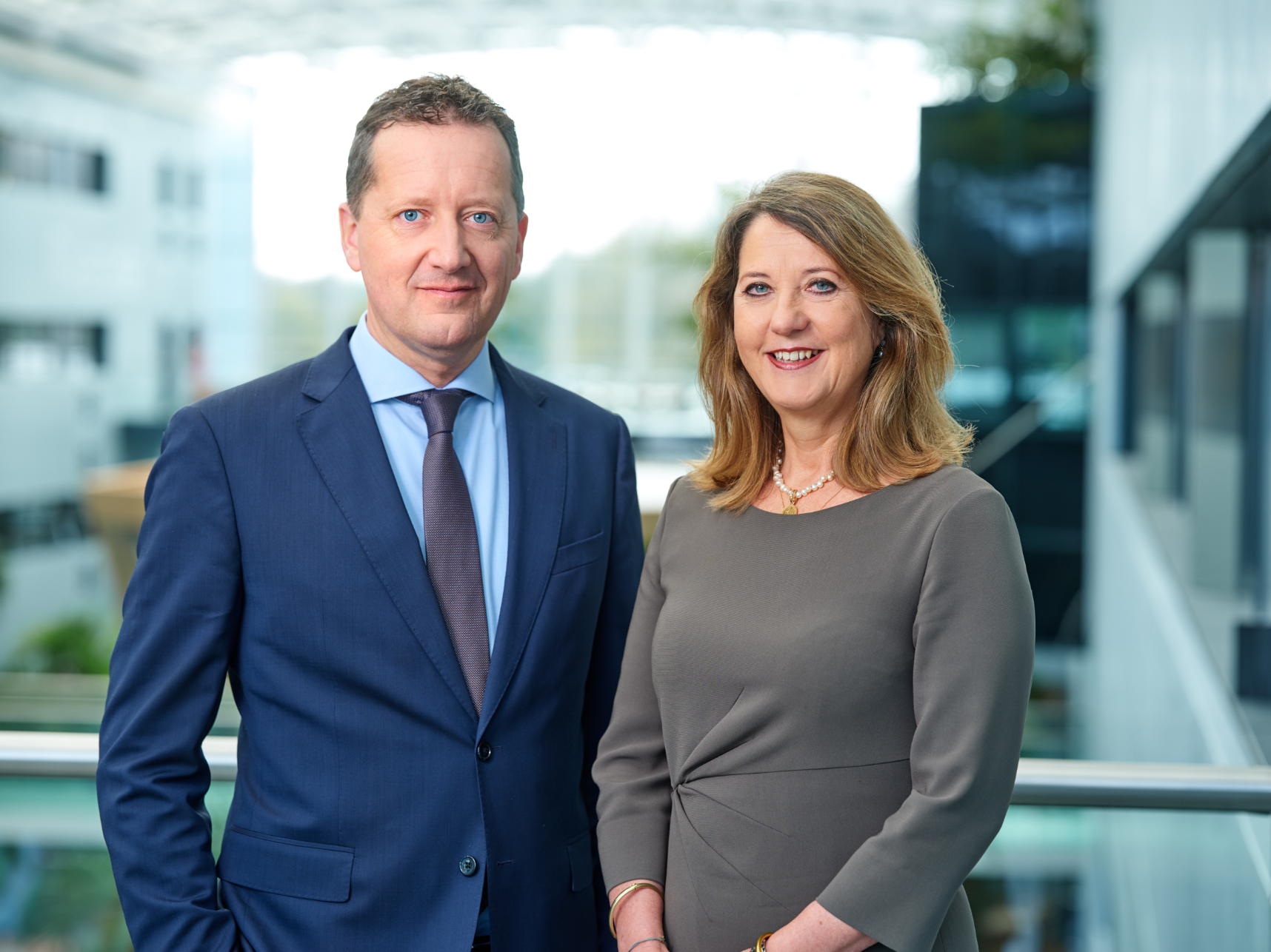 CEO Michiel van Dorst en CFO Marlou banning