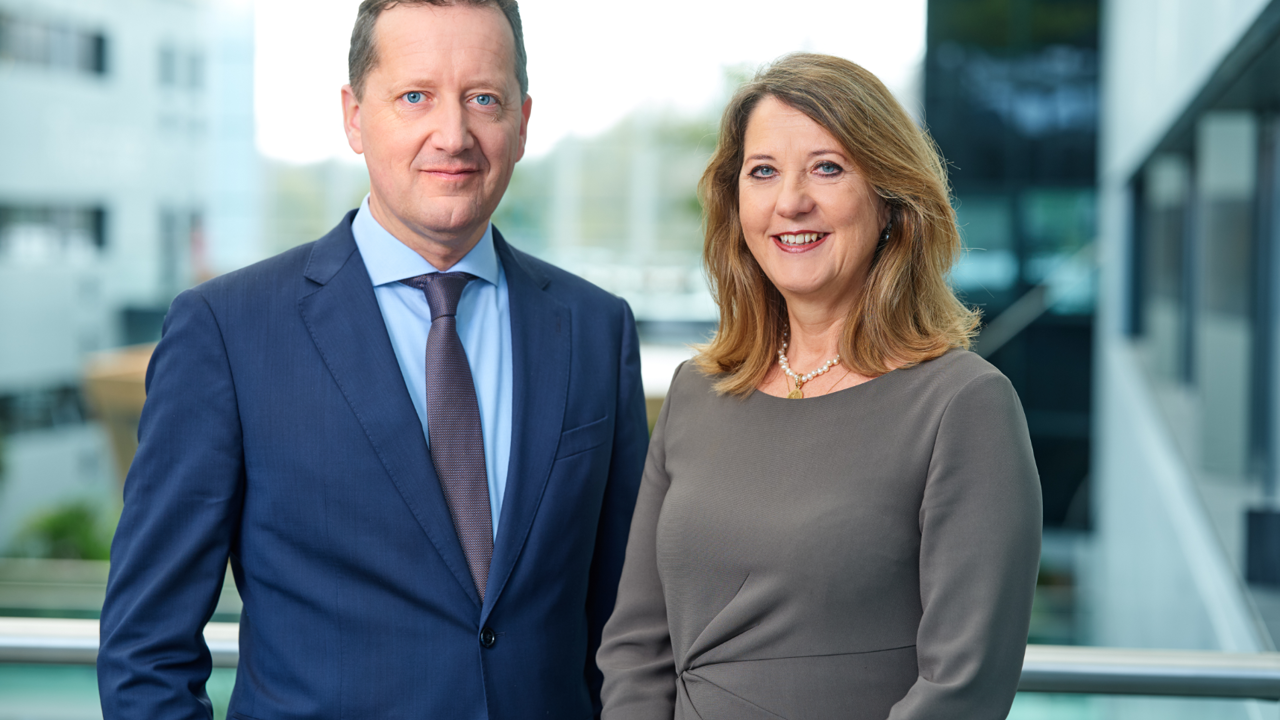 CEO Michiel van Dorst en CFO Marlou banning