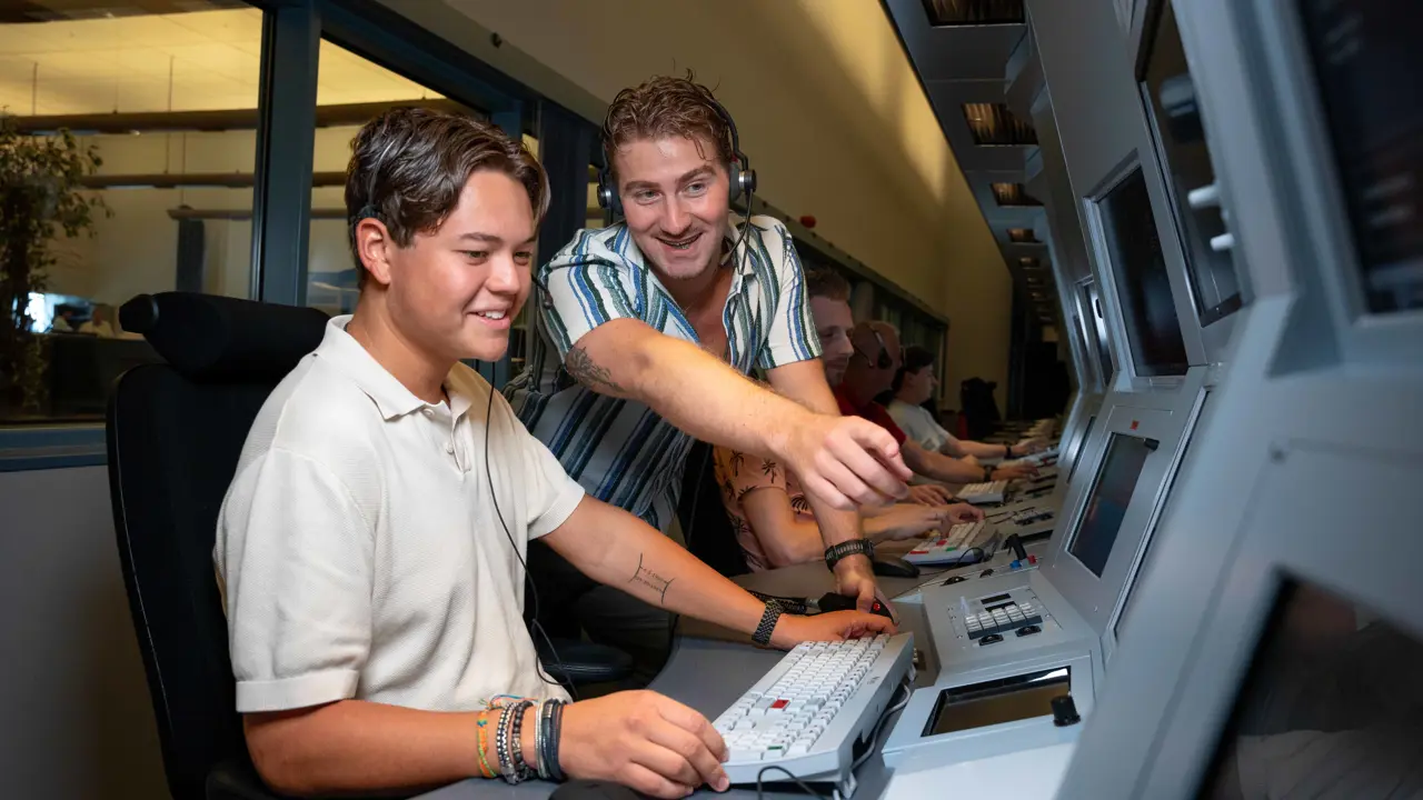 Stef Simulator Operator in de SIM 