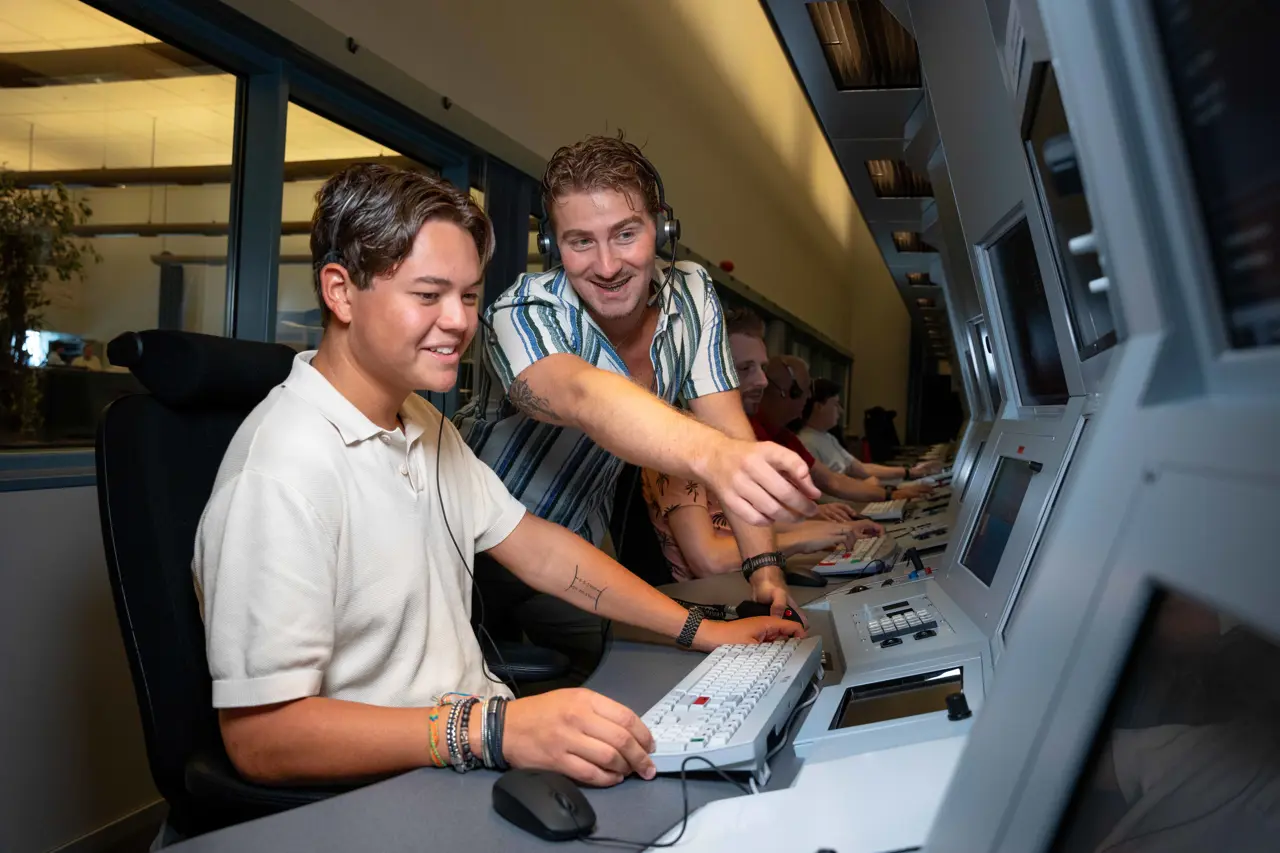 Stef Simulator Operator in de SIM 