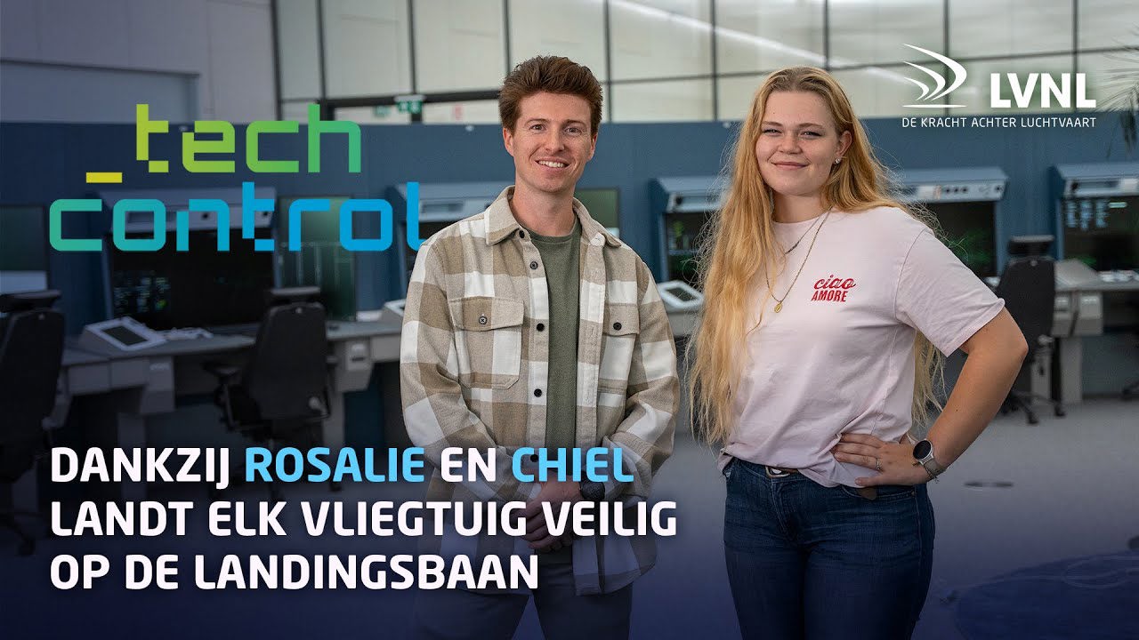 Maintenance specialisten Rosalie en Chiel zorgen dat ieder vliegtuig veilig op de landingsbaan landt