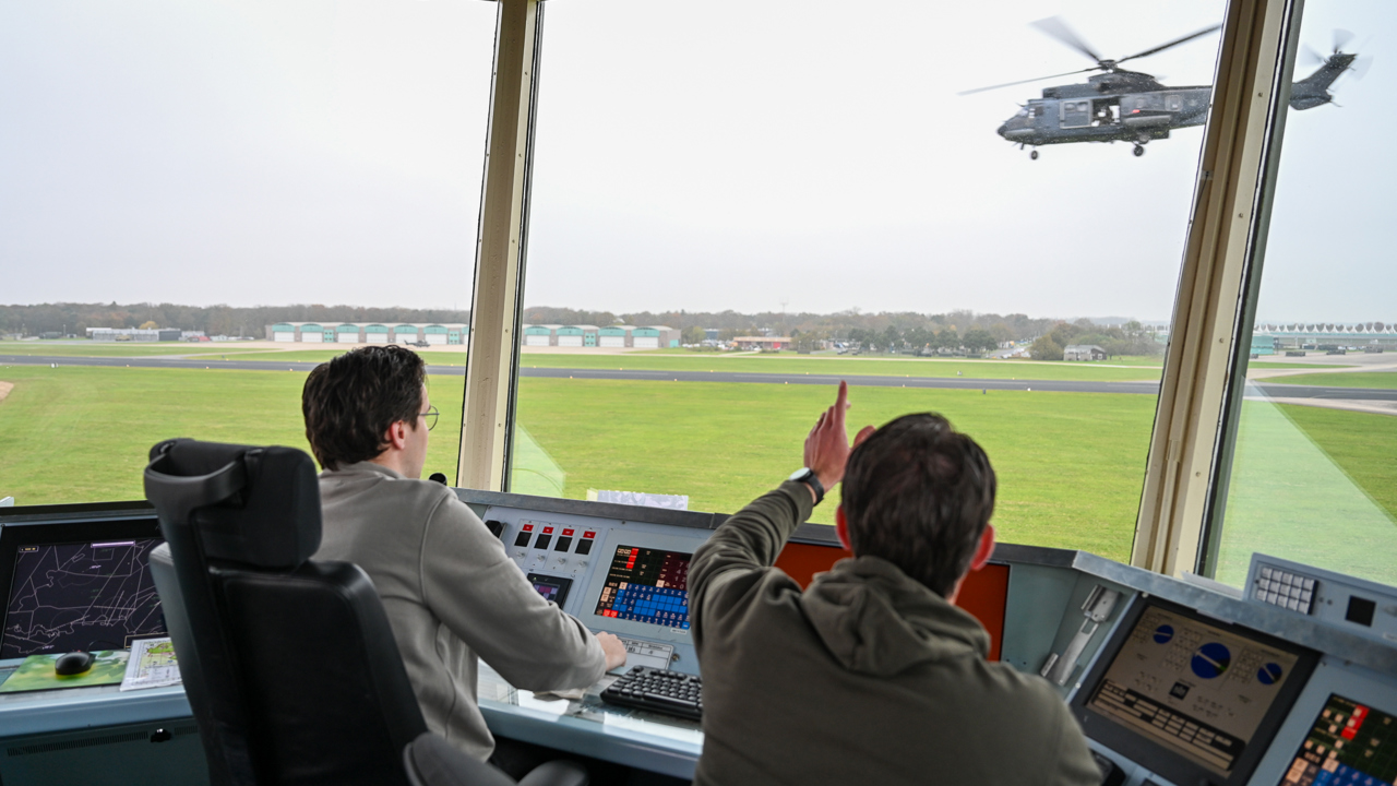 Met welk team werk je samen op Vliegbasis Gilze-Rijen?