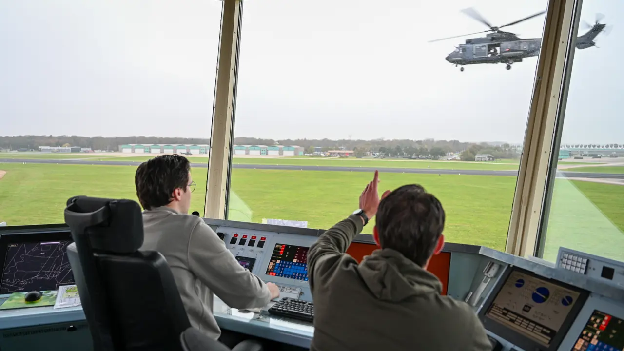 Met welk team werk je samen op Vliegbasis Gilze-Rijen?