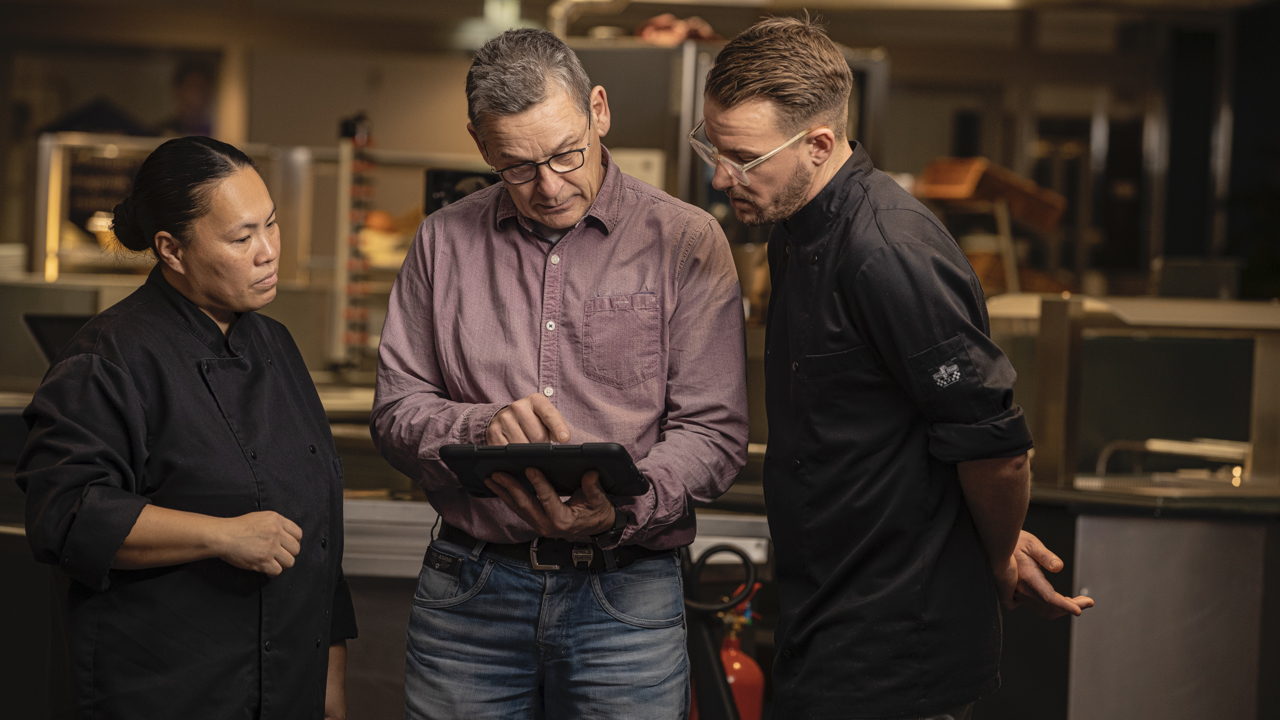Werken bij het bedrijfsrestaurant van LVNL