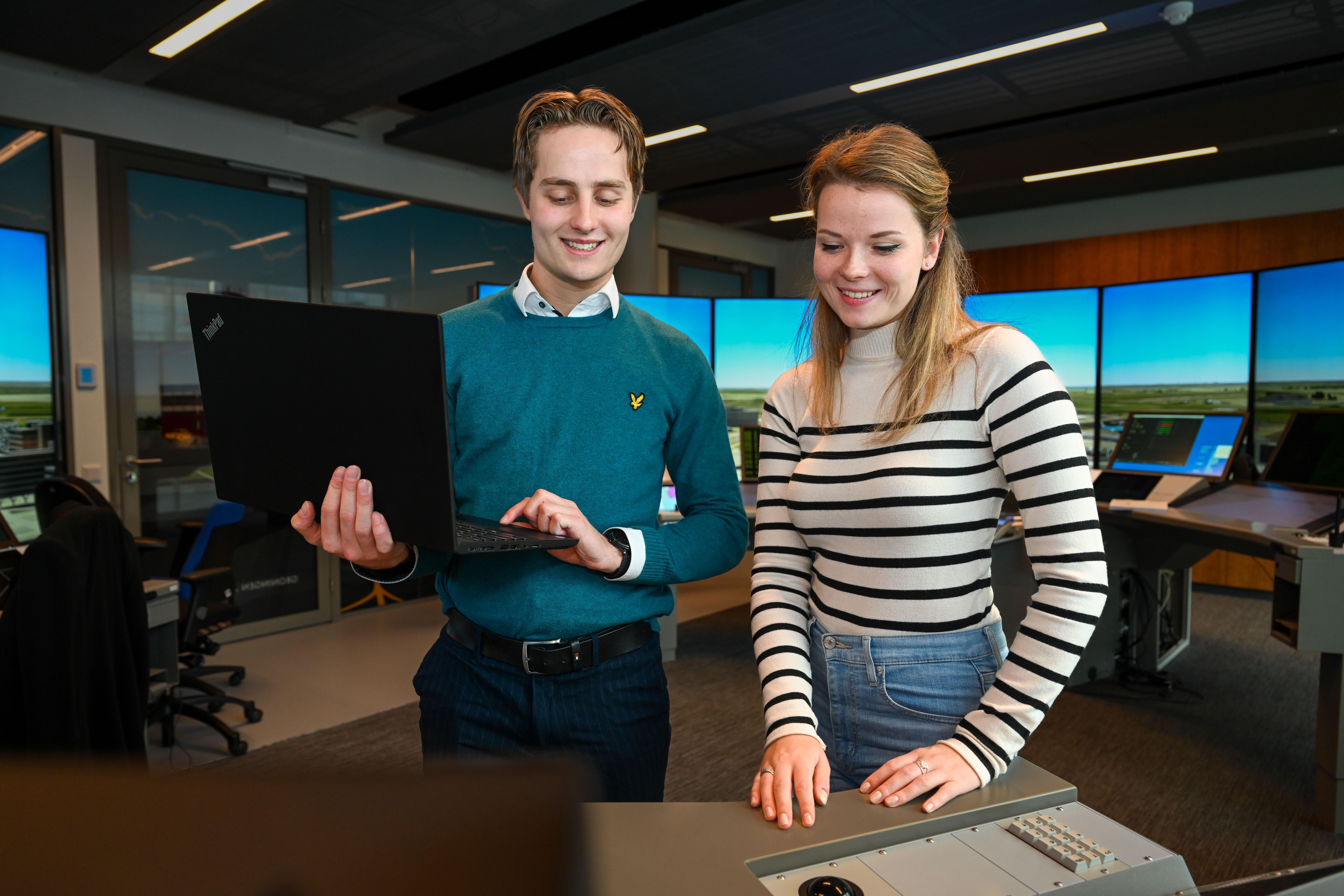 Stage en afstuderen bij LVNL