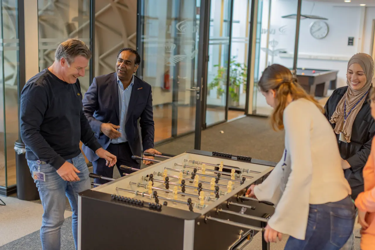 Werken op deze afdeling